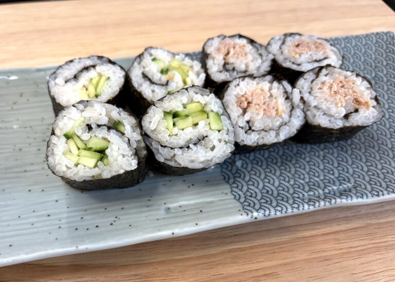 Homemade Sushi Rolls