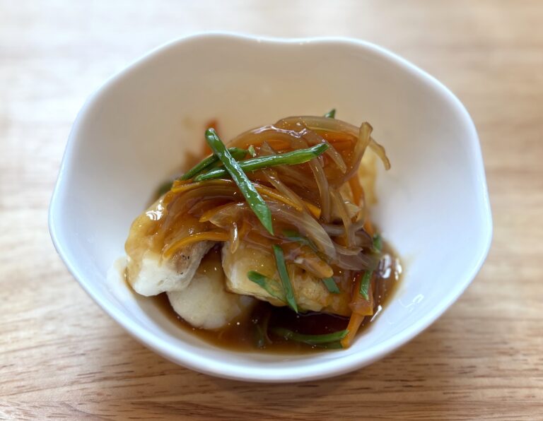 Cod with Vegetable Ankake