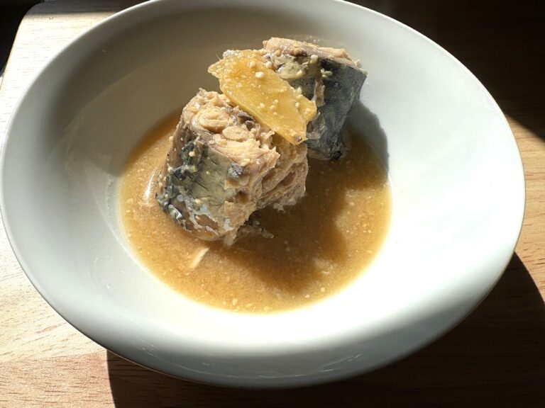 Month 5Main DishLOCKEDMackerel Simmered in Miso Sauce