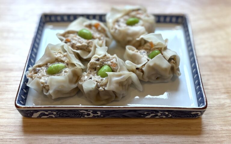 Tofu & Pork Japanese-Style Dumplings