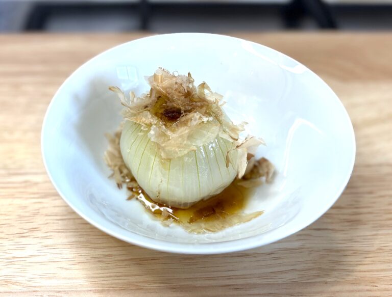 Mild Sweet Onion with Dashi Soy Sauce